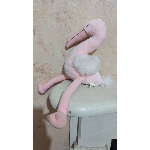 Pink Flamingo Plush Toy By The Heritage Collection stuffed animal - Picture 4 of 11